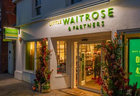 Little Waitrose convenience store