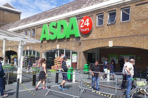 asda queue