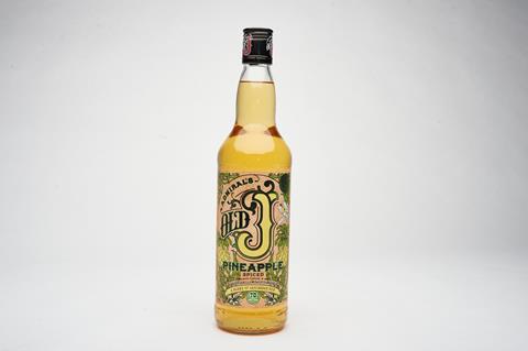 Admiral's Old J Pineapple Spiced Rum