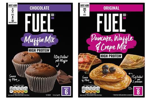 Fuel10k baking mixes