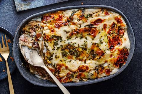 M&S Christmas Savoury Spread ft Turkey Feast Lasagne, £10