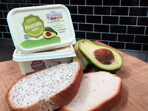 tesco avocado spread