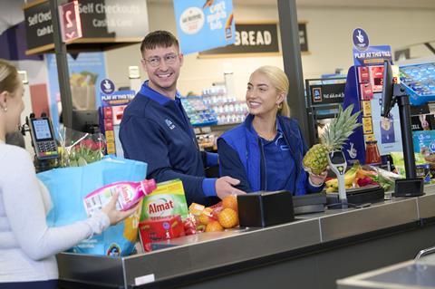 Aldi store workers