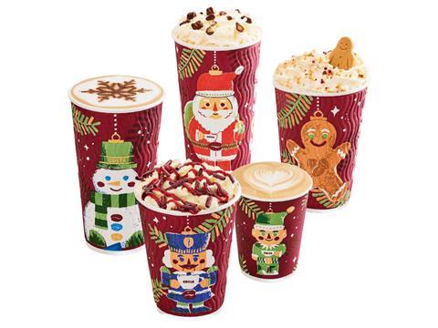 Costa Christmas drinks