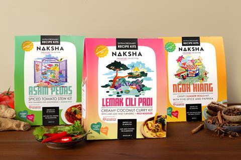 Naksha Singapore meal kits range
