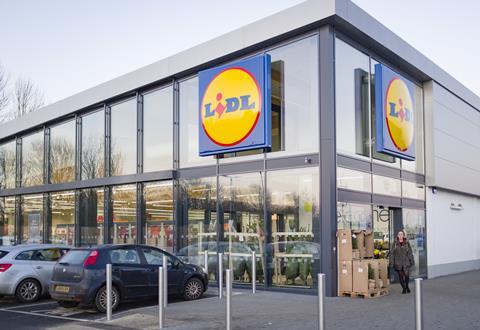 lidl store sign