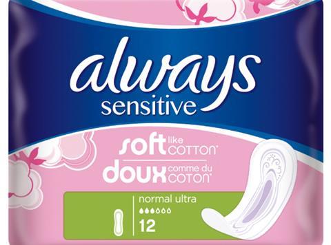 Always Sensitive Sanitary Pads