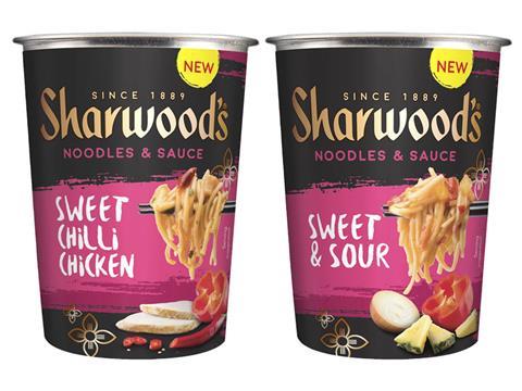 Sharwood noodle pots
