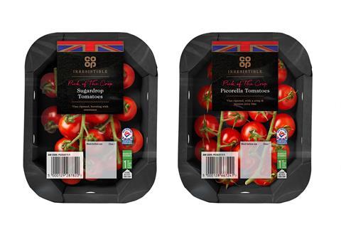 Co-op British Irresistible Tomato range