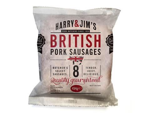 Harry & Jim sausages