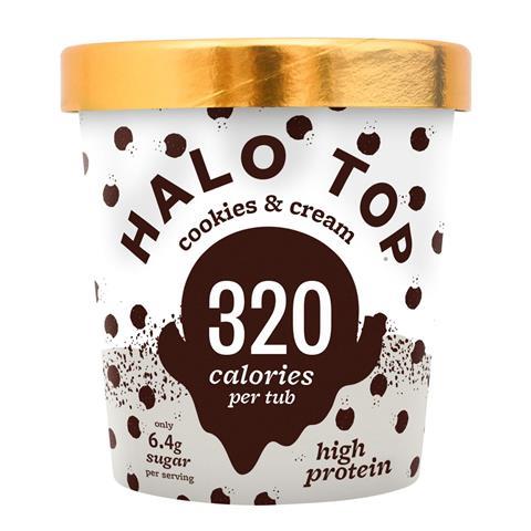 0919 Halo Top Cookies and Cream Product Image Front