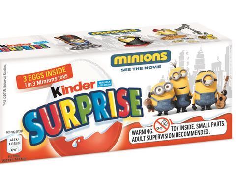 minion kinder egg toys