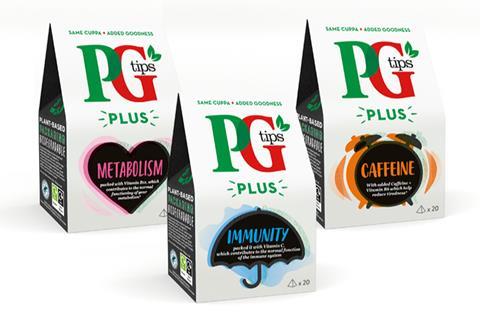 Pg tips plus added goodness