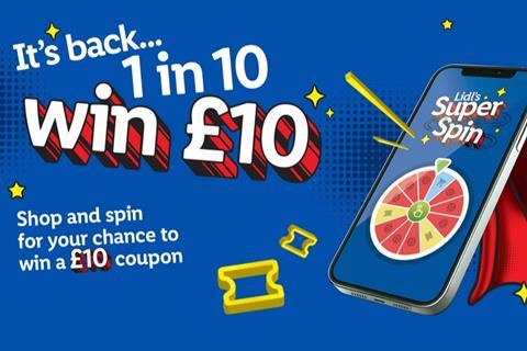 Lidl Plus Spin to Win