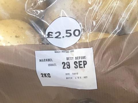 Asda Israeli potatoes