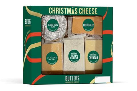 butlers christmas cheese