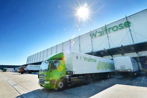 waitrose lorry distribution