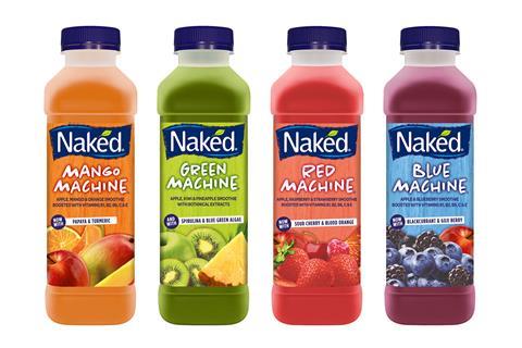 Naked swaps to 100% recycled plastic bottles, News