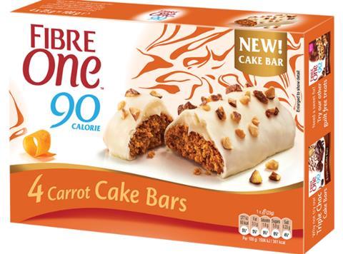 Fibre One Triple Choc Cake Bars 4 x 25g | Approved Food