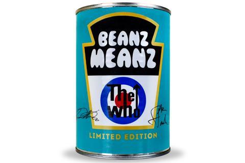 V2 - The Who- Beanz - Signed - front