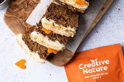 Creative Nature Carrot Cake Loaf