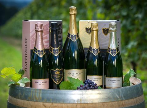 Hattingley Valley sparkling wine