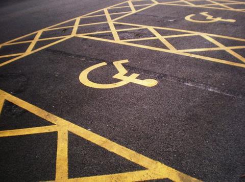disabled parking credit Flickr user steve p2008 under the Creative Commons Licence 2.0