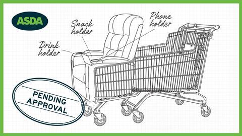 ASDA Adult-Sized Trolley 2