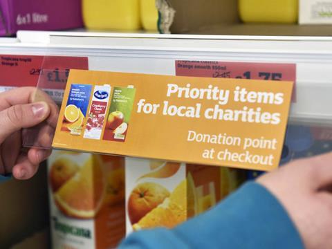 Sainsbury's food bank