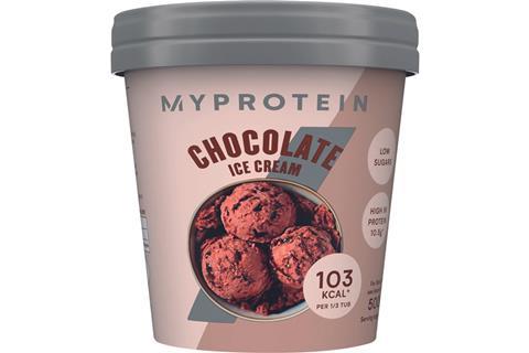 MyProtein chocolate ice cream