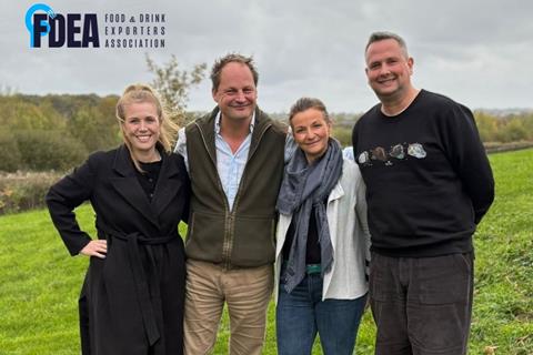 FDEA Team Pic (l-r) Alice Hall, Barney Mauleverer, Katie Birrell and Paul Abley