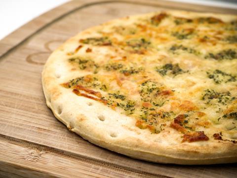 Sainsburys garlic pizza bread 