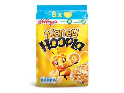 Kellogg's Honey Hoopla 240g bag