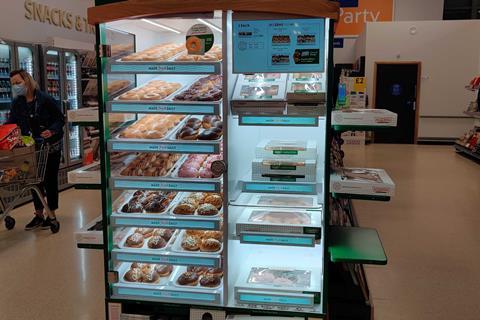 krispy kreme cabinet tesco