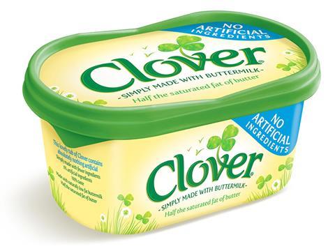clover unprocessed butter spread
