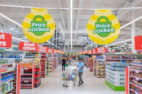 asda supermarket sign sale price-lock-pos