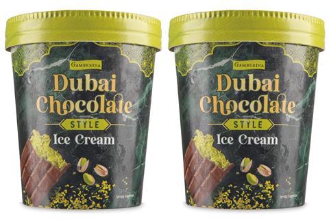 dubai chocolate ice cream aldi