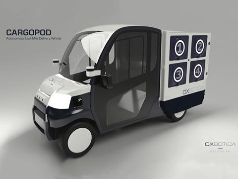 Ocado driverless van
