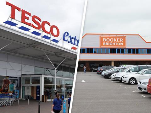 Tesco booker merge