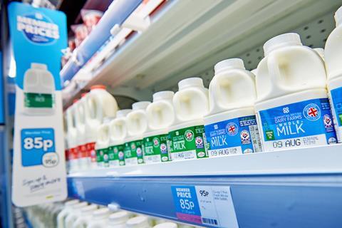 Co-op member prices - milk 2