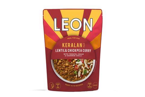 Keralan Lentil & Chickpea Curry, Leon Grocery