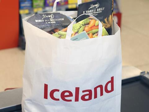 Iceland paper bags