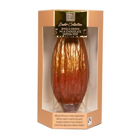 Aldi Moser Roth Single Origin Milk Chocolate Cocoa Pod