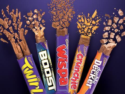 Cadbury countlines for Singles Sensations push