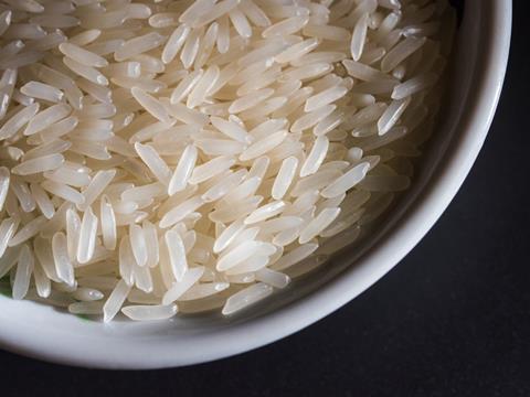 Bowl of white rice