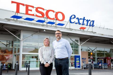 Tesco Toton’s Darren Print and Sam Shaw