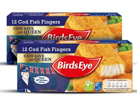 bird's eye cod save the queen fish fingers