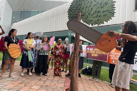 Thursday protest at COP