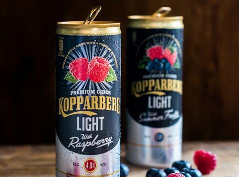 kopparberg light raspberry