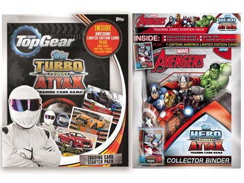 Attax top gear avengers